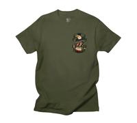 Rum Knuckles Men's Eagle Spirit T-Shirt in Khaki | Size: Small Rum Knuckles Khaki S