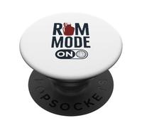 Rum Mode On Funny Drinking Humor Design PopSockets Adhesive PopGrip