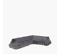 Ruma Aerocover L-Shaped Sofa Left Hand Polyester 350X275X90Xh30/45/70Cm In Dark Grey Dark Grey
