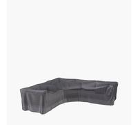 Ruma Aerocover L-Shaped Sofa Lounge Set Polyester Cover 300X300X100X70Cm In Dark Grey Dark Grey 1 Pack