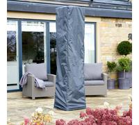 Platinum AeroCover Polyester Quadrilateral Breathable Patio Heater Cover - Size: 225 x 52 x 52cm - Grey - Wilko
