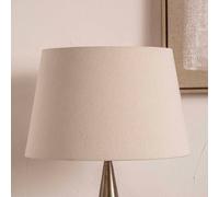 Ruma Coastal Natural Cream Tapered Lamp Shade for Table Lamps & Floor Lamps in Beige | Size: 12 inches Ruma Beige 12 inches