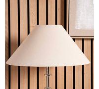Slubby Hopsack Lamp Shade | Modern Shades for Table Lamps and Floor Lamps | Natural Cream Lampshade for Standard Lamps (Coolie, 50cm Diameter)