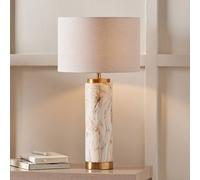 Pacific Lifestyle Natural Stone Effect Ceramic Tall Table Lamp
