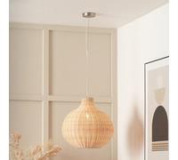 Ruma Rattan Dome Pendant Ceiling Light in Natural Ruma Natural