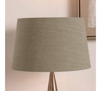 Ruma Sage Green Linen Tapered Shade For Table Lamp Green 10 inches