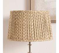 Pacific Lifestyle 35Cm Cream Pleat Lampshade For Table Lamp Cream Lampshade