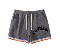 RUMAOZIA Swimming Shorts Men's Tanning UV Permeable Spring Boxer Shorts Swimming Shorts Boys Plain Short Swimming Shirt Swimming Trunks Drawstring Swimwear Men Swimming Shorts with Drawstring, gray