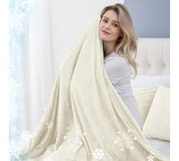 RUMBALUXY Cooling Blanket for Hot Sleepers, King Size, 228x274cm, Beige | Q-Max 0.45 Instant Cool, Breathable & Lightweight Cold Blanket for Summer Nights Sweats, Menopause, Bed, Machine Washable