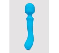 Rumbler Extra Powerful Double Ended Multifunction Wand Vibrator - Blue Blue