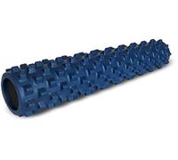 RumbleRoller Foam Roller Original Density - Blue 79cm Full Size. Deep Tissue Foam Roller Gives a Sports Massage with Trigger Point Stimulation for Intensive Pain Relief