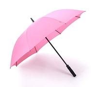 RUMBRELLA 55IN Golf Umbrella UPF 50+ Auto Open, Pink
