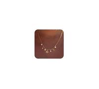 Rumgey Charm Necklace for Women - Dainty Gold Beach Necklace Cute Shell Necklaces Charm Accessory Beach Starfish Pendant Preppy Stuff Summer Jewelry, Stainless Steel, No Gemstone
