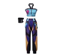 Rumi Cosplay Costume Mira/Zoey Cosplay Outfit Short Jacket Crop Top Skirt Full Set Anime Cosplays Role Play Uniform Stage Performance Halloween Christmas Carnival Party Dress Up Suit for Women