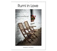 Rumi in Love (Wall Calendar 2027 DIN A3 portrait), CALVENDO 12 Month Wall Calendar: Rumi poetry with Irish images on the theme of love
