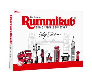 Rummikub City Edition by Ideal - Classic Family Strategy Board Game Set