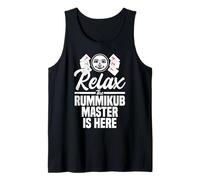 Rummikub Game Player King Queen Joker Relax The Rummikub Tank Top