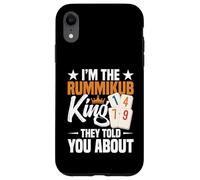 Rummikub Game Tile Game The King Joker Rummikub Player Case for iPhone XR