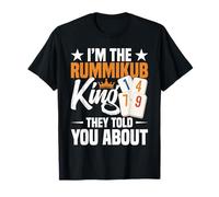 Rummikub Game Tile Game The King Joker Rummikub Player T-Shirt