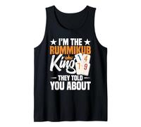 Rummikub Game Tile Game The King Joker Rummikub Player Tank Top