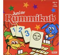 Rummikub IDEAL Junior: The fast-moving numbers game which develops numeracy skills | Classic Games | For 2-4 Players | Ages 4+