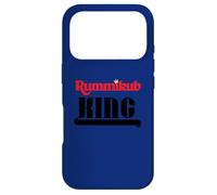 Rummikub King Logo With Royal Crown Black Ink Case for iPhone 17 Pro