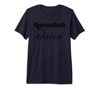 Rummikub Queen (Black) Premium T-Shirt