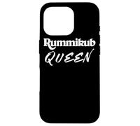Rummikub Queen (White) Case for iPhone 16 Pro