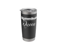Rummikub Queen (White Script) Logo Stainless Steel Insulated Tumbler