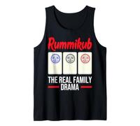 Rummikub The Real Family Drama Tile Game Players Tank Top