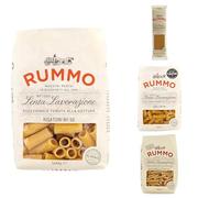 Rummo Best Sellers Pasta Variety Pack, 500 g (Pack of 4) - Includes Rigatoni No.50, Spaghetti No.3, Fusilli No.48 & Maccheroncelli No.101 | Premium Italian Pasta Made with Durum Wheat Semolina