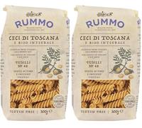 Rummo Chickpea Fusilli Gluten-Free Pasta No.48, 300 g (Pack of 2)