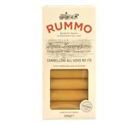 Rummo Egg Cannelloni All'uovo Pasta No.176 - Traditional Italian Pasta Tubes, Expertly Crafted for Rich, Filled Dishes, 250 g (Pack of 1)