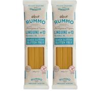 Rummo Gluten Free Linguine No.13 - Premium Italian Long-Strand Pasta, Perfect for Luxurious Dishes, 400 g (Pack of 2)