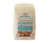 Rummo Gluten-Free Mezzi Rigatoni - Premium Italian Pasta, Artisan Crafted, Short Tubular Shape, 400 g (Pack of 1)