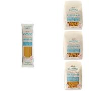 Rummo Gluten-Free Pasta Variety Pack, 400 g (Pack of 4) - Includes Linguine No.13, Fusilli No.48, Rigatoni No.51 & Penne No.66 | Authentic Italian Gluten-Free Pasta for Coeliacs & Wheat-Free Diets