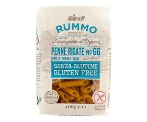Rummo Gluten Free Penne Pasta No.66 - Premium Italian Pasta, Crafted for Perfect Texture & Taste, 400 g (Pack of 1)