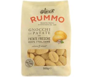 Rummo Gnocchi Di Patate Pasta No.117, 500 g (1-Pack) | Light & Fluffy Italian Potato Pillows, Quick Cooking, Perfect for Sauces, Premium Quality, Made in Italy
