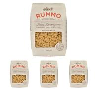 Rummo Macaroni Elbows No.128 - Authentic Italian Pasta, Premium Quality in a Short Tubular Shape, 500 g (Pack of 4)