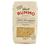 Rummo Stelline No.22 - Small Star-Shaped Pasta, Premium Italian Pasta, 500 g (Pack of 1)