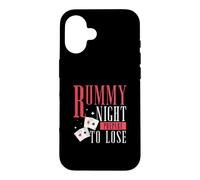 Rummy Night Prepare To Lose Funny Card Games A Rummy Player Case for iPhone 16