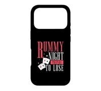 Rummy Night Prepare To Lose Funny Card Games A Rummy Player Case for iPhone 17 Pro