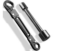 Rumngsuy Techni Edge Plumbing Tools,Dual Kwik Tite Wrench Kit,Angle Stop Wrench,Plumbing Wrench. Professional Toolset for Easy Angle and Supply Nut Installation-Must-Have Plumbers Tool.,(RK-TA)