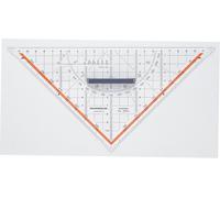Rumold Geometry Triangle 1054 Transparent Length of Hypotenuse: 25 cm