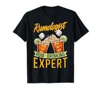 Rumologist Rum Drinking Expert Funny Rum Cocktail Lover T-Shirt