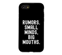 Rumors Small Minds Big Mouths Witty Men Women Case for iPhone SE (2020) / 7/8