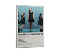 Rumour Has It Someone Like You by The Glee Cast Poster Wall Art Aesthetic Cover Poster Design Painting for Living Room Bed Room 20x30inch(50x75cm) Frame-style