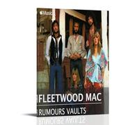 Rumours-Fleetwood Mac Waterproof Canvas Poster Wall Art HD UV Resistant Print Suitable for Living Rooms And Hallways And Makes A Great GiftFrame-style12x18inch(30x45cm)