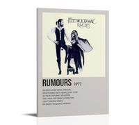 Rumours-Fleetwood MacWaterproof Posters Wall Art Posters Waterproof Home Printing Moisture-proof Easy to Install And Fade ResistantFrame-style16x24inch(40x60cm)