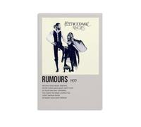 Rumours-Fleetwood MacWaterproof Posters Wall Art Posters Waterproof Home Printing Moisture-proof Easy to Install And Fade ResistantUnframe-style08x12inch(20x30cm)